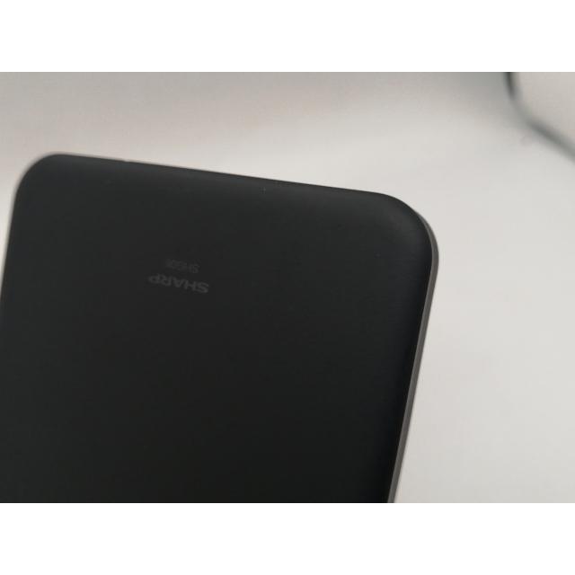 中古】SHARP au 【SIMフリー】 AQUOS wish チャコール 4GB 64GB SHG06
