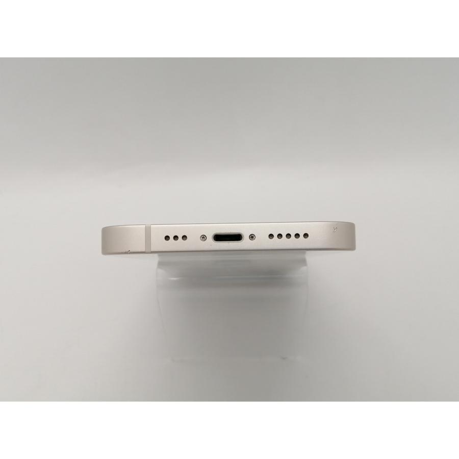 【中古】【赤ロム保証あり】Apple au 【SIMフリー】 iPhone 14 128GB スターライト MPUQ3J/A【広島本通】保証期間１ヶ月【ランクB】の画像