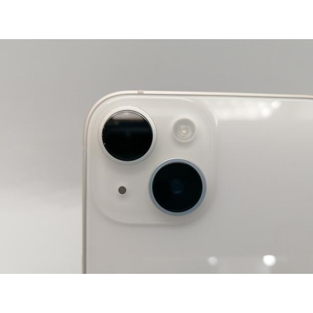 【中古】【赤ロム保証あり】Apple au 【SIMフリー】 iPhone 14 128GB スターライト MPUQ3J/A【広島本通】保証期間１ヶ月【ランクB】の画像