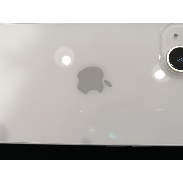 【中古】【赤ロム保証あり】Apple au 【SIMフリー】 iPhone 14 128GB スターライト MPUQ3J/A【広島本通】保証期間１ヶ月【ランクB】の画像