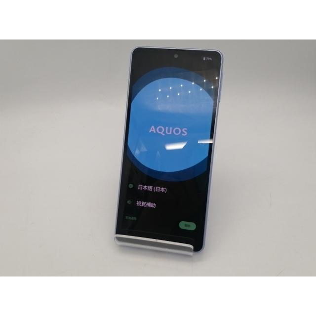 中古】SHARP docomo 【SIMフリー】 AQUOS sense8 ブルー 6GB 128GB SH