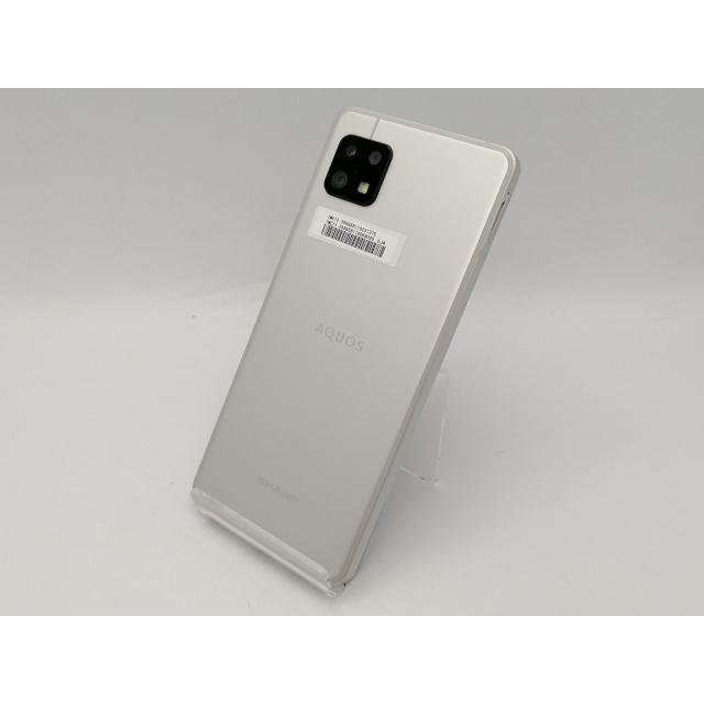 中古】SHARP 楽天モバイル 【SIMフリー】 AQUOS Sense6 シルバー 4GB