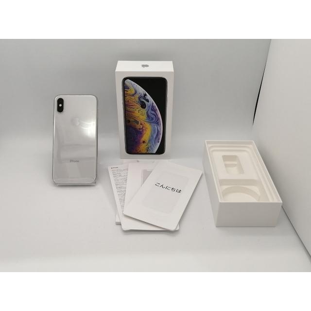 中古】Apple docomo 【SIMロックあり】 iPhone XS 64GB シルバー