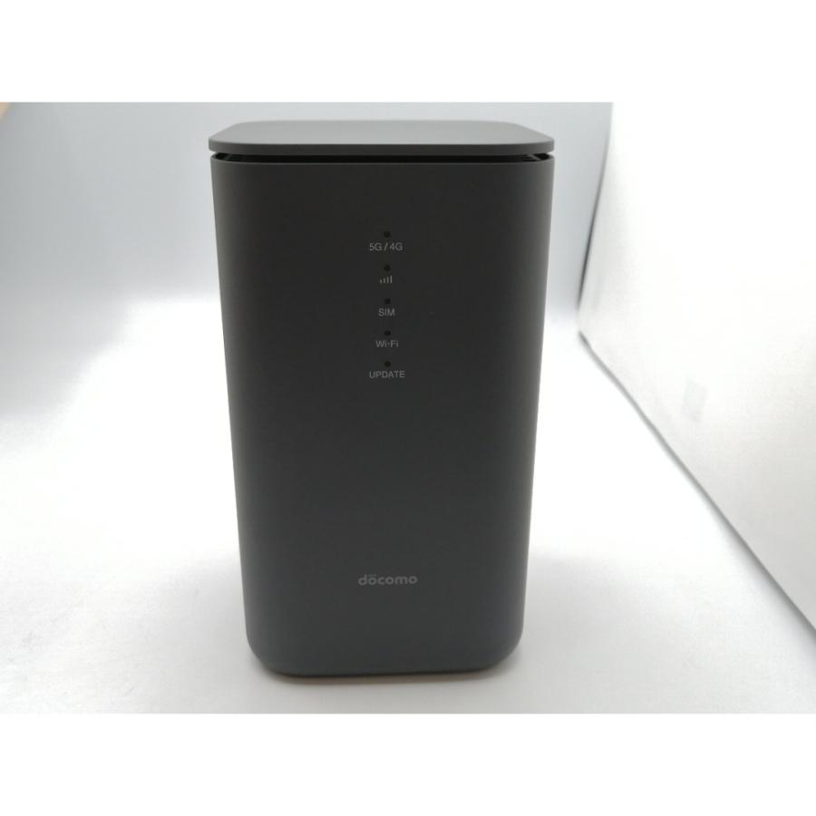 中古】SHARP docomo 【SIMフリー】 home 5G HR02 [ダークグレー]【EC
