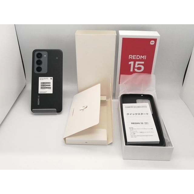 中古】Xiaomi SoftBank 【SIMフリー】 REDMI 15 5G ミッドナイト