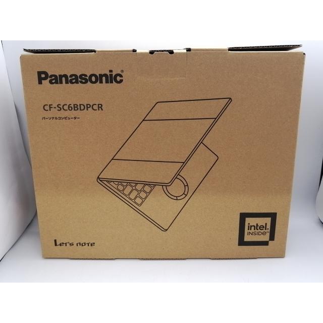未使用】Panasonic Let's note SC6 CF-SC6BDPCR ブラック 【Ultra7