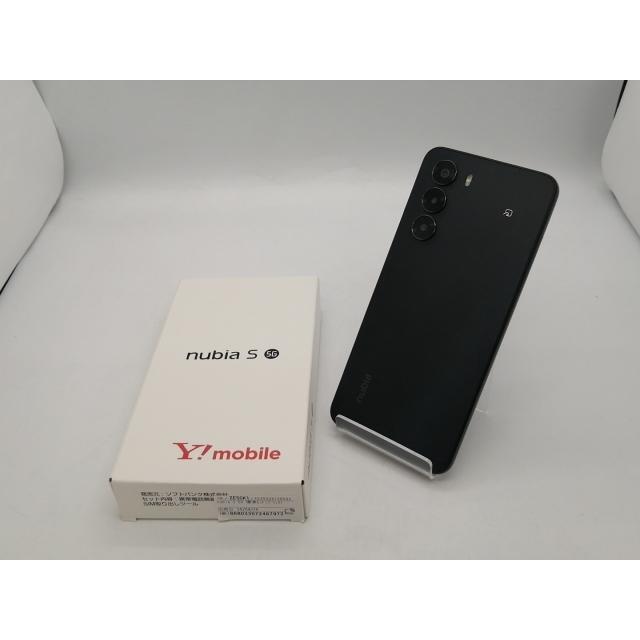 中古】ZTE ymobile 【SIMフリー】 nubia S 5G 4GB 128GB ブラック