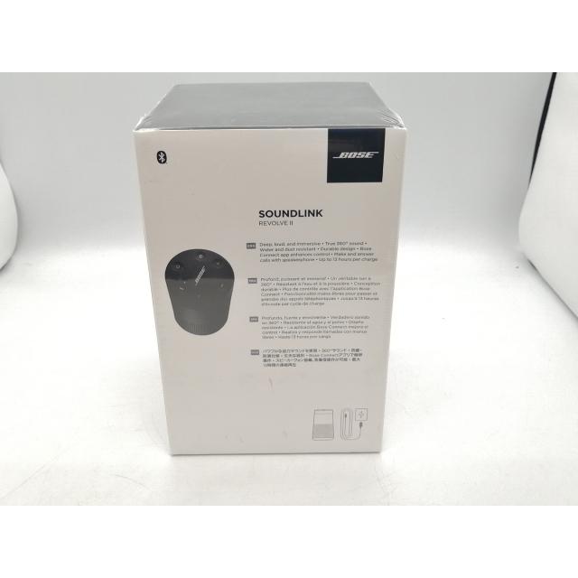 Bose SoundLink Revolve II ブラック 新品未使用 未使用】BOSE SoundLink Revolve II Bluetooth speaker トリプル