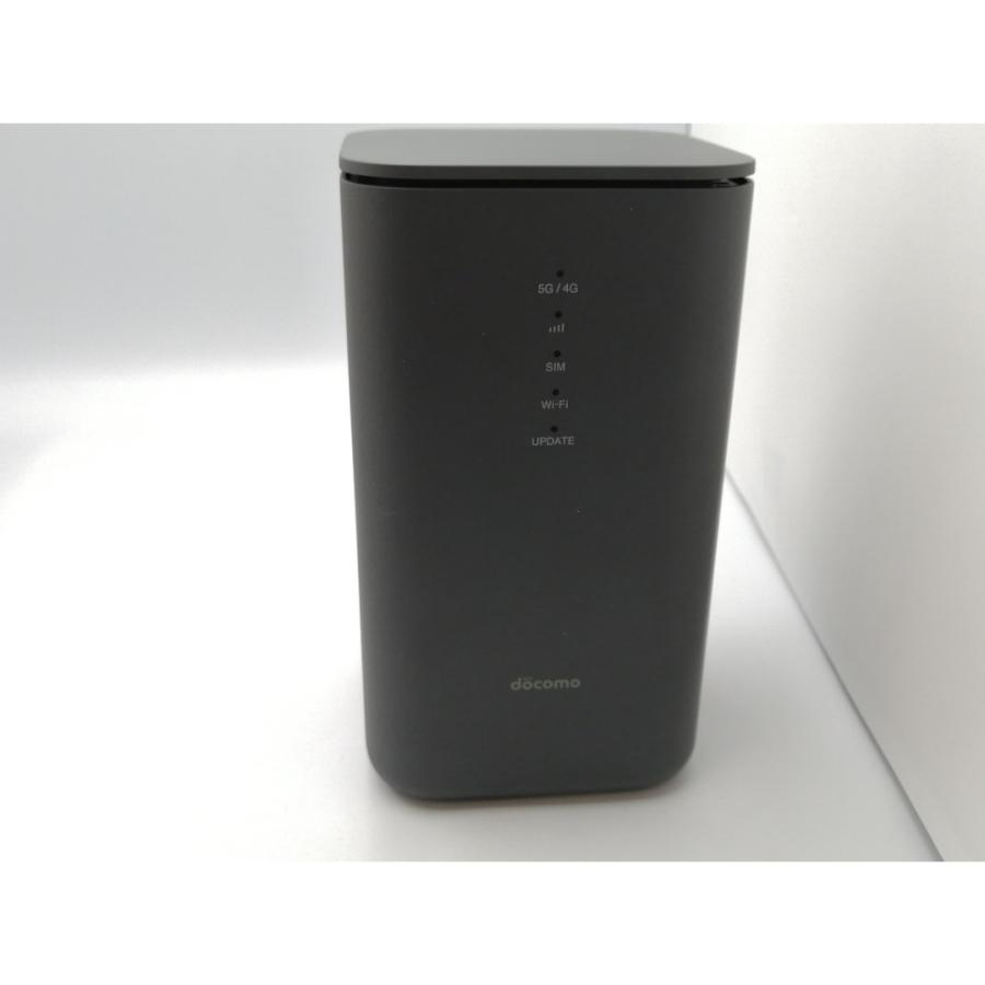 中古】SHARP docomo 【SIMフリー】 home 5G HR02 [ダークグレー]【EC
