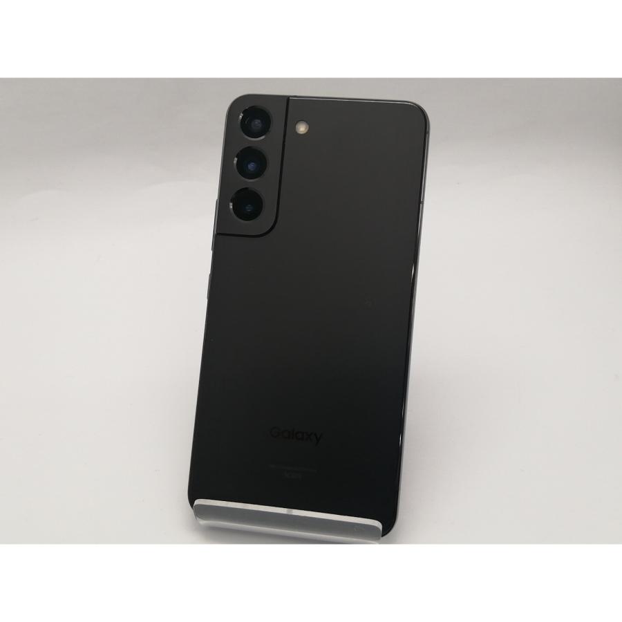 中古】SAMSUNG au 【SIMフリー】 Galaxy S22 ファントムブラック 8GB 