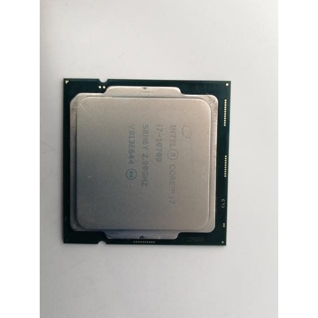【中古完動品】CPU2枚 10400/10700 中古】Intel Core i7-10700 (2.9GHz/TB:4.8GHz) BOX LGA1200/8C/16T/L3