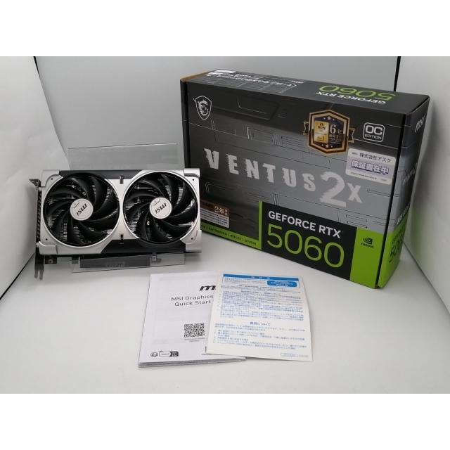 中古】MSI GeForce RTX 5060 8G VENTUS 2X OC RTX5060/8GB(GDDR7