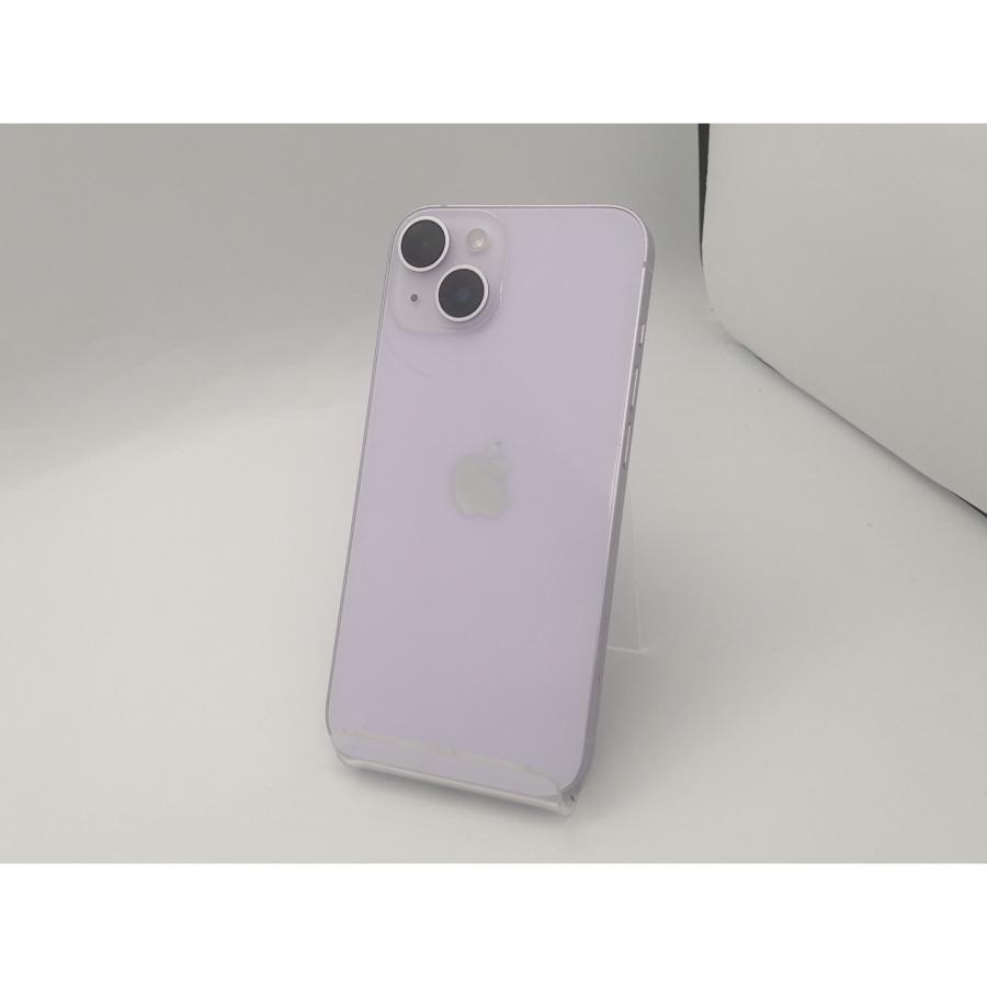 中古】Apple au 【SIMフリー】 iPhone 14 128GB パープル MPUY3J/A