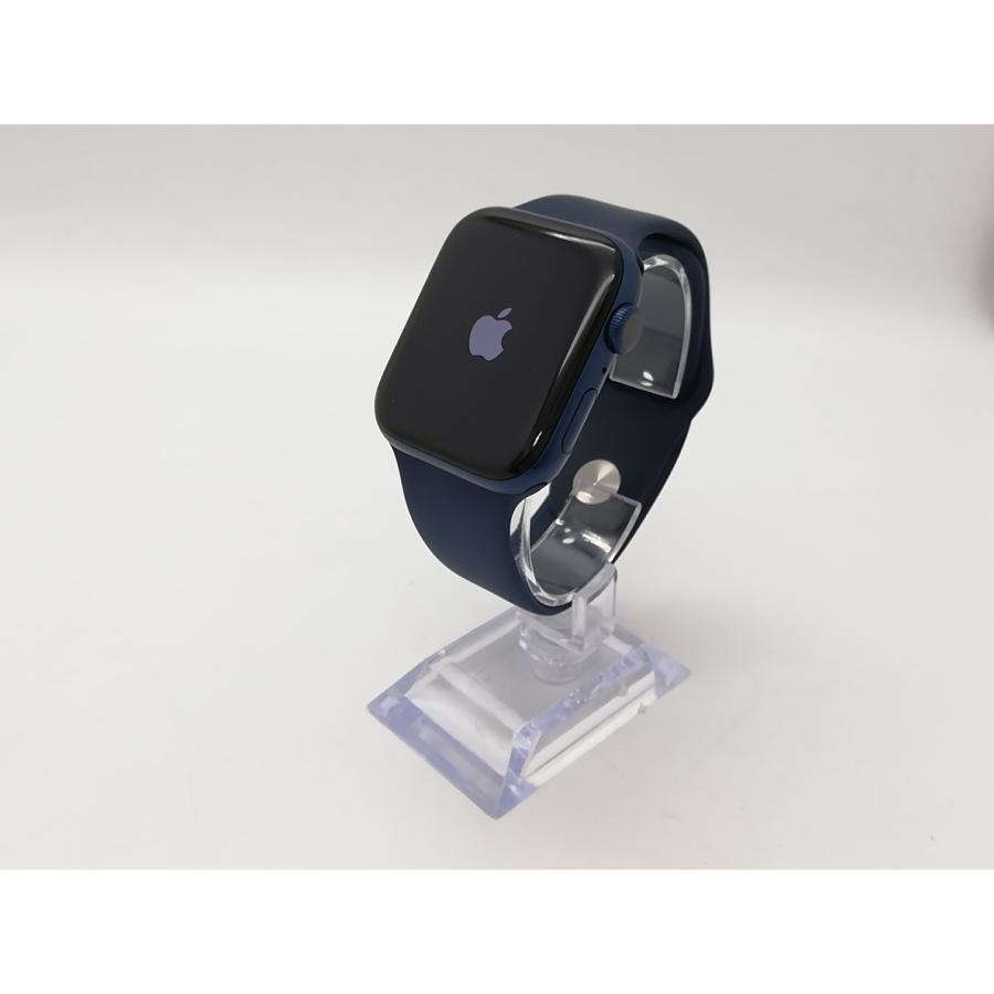 Apple Watch - 【中古美品】Applewatch series6 GPS ブルー 中古】Apple Apple Watch Series6 44mm GPS ブルーアルミ/スポーツ