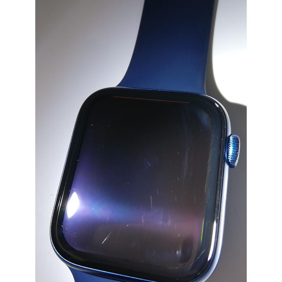 中古】Apple Apple Watch Series6 44mm GPS ブルーアルミ/スポーツ