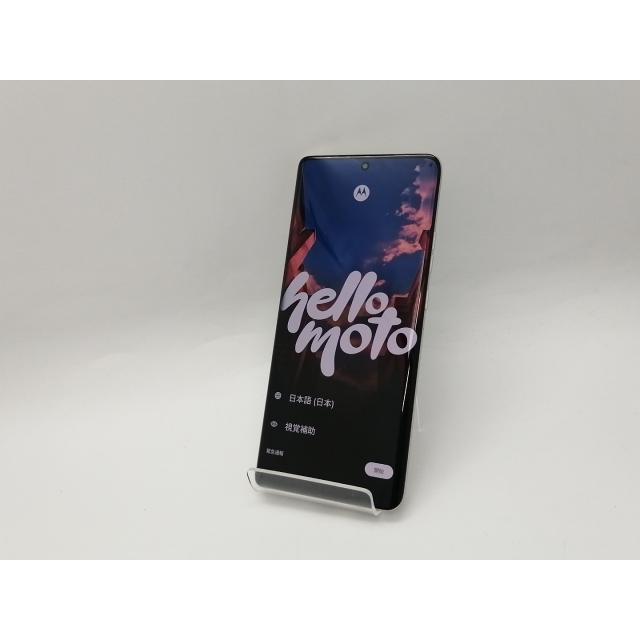 中古】MOTOROLA SoftBank 【SIMフリー】 motorola edge 50s pro バニラ