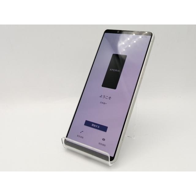 美品SONY Xperia5 IV128GB エクリュホワイト SoftBank 中古】SONY SoftBank 【SIMフリー】 Xperia 5 IV 8GB 128GB A204SO