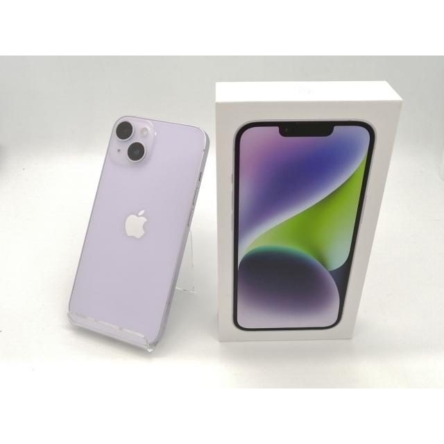 中古】Apple 国内版 【SIMフリー】 iPhone 14 256GB パープル MPW93J/A
