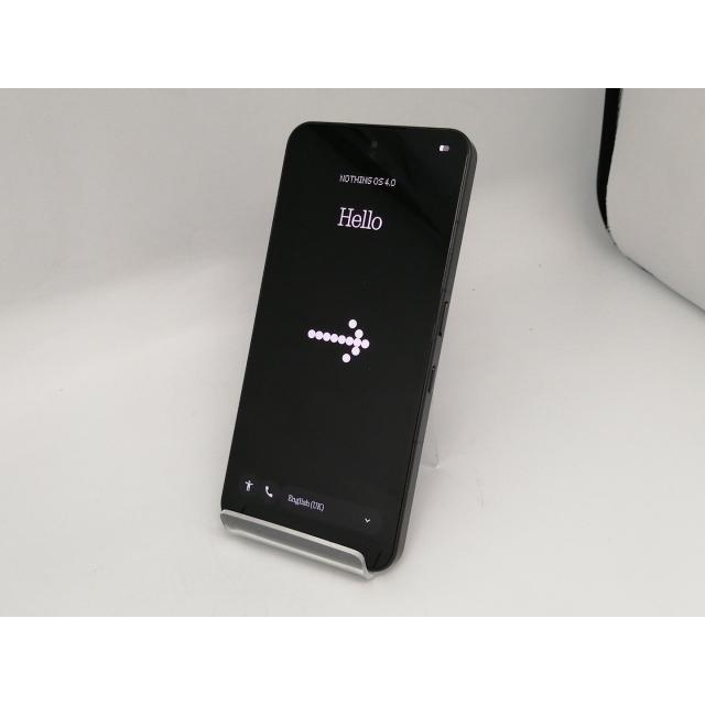 中古】NOTHING 国内版 【SIMフリー】 Nothing Phone (3) ブラック 16GB