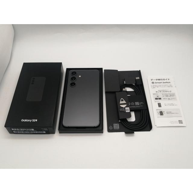 中古】SAMSUNG 国内版 【SIMフリー】 Galaxy S24 オニキスブラック 8GB