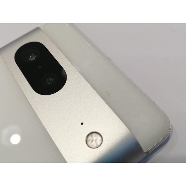 中古】Google au 【SIMフリー】 Pixel 7 スノー 8GB 128GB G03Z5【広島