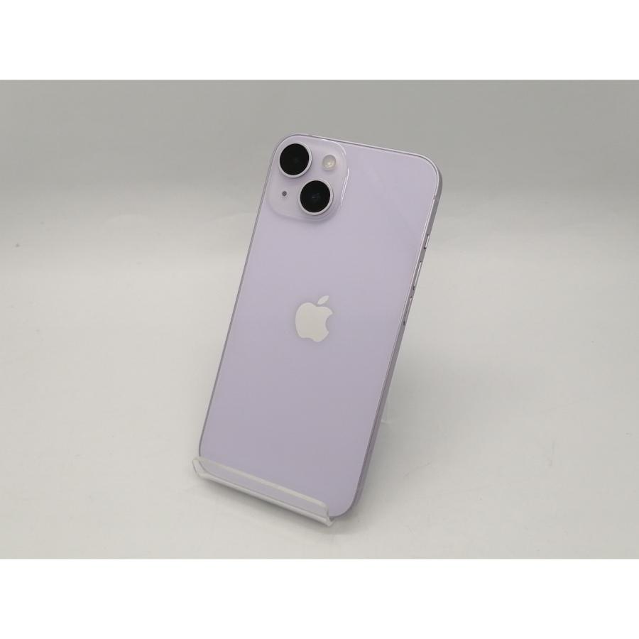 中古】Apple docomo 【SIMフリー】 iPhone 14 128GB パープル MPUY3J/A