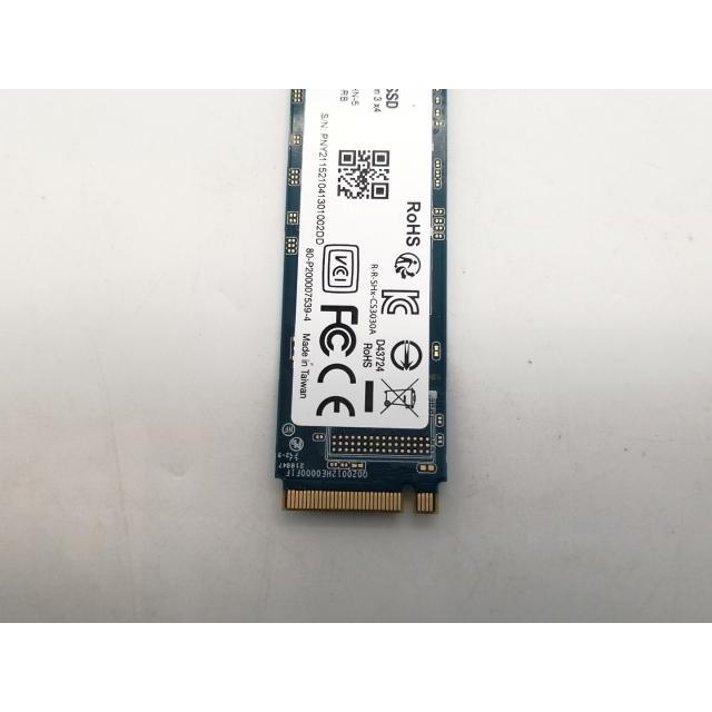 500GB M.2 NVMe SSD 中古 本体のみ 中古】各社 500GB SSD (M.2 2280/PCIe3.0 NVMe)【広島本通】保証期間1
