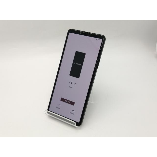 中古】SONY UQmobile 【SIMフリー】 Xperia 10 IV ブラック 6GB 128GB