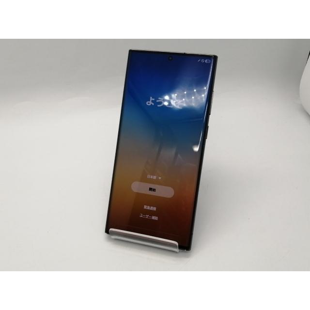中古】SAMSUNG au 【SIMフリー】 Galaxy S22 Ultra ファントムブラック