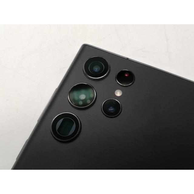 中古】SAMSUNG au 【SIMフリー】 Galaxy S22 Ultra ファントムブラック