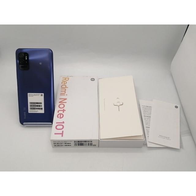 中古 Redmi Note 10T 美品 箱付き 中古】Xiaomi 国内版 【SIMフリー】 Redmi Note 10T ナイトタイム