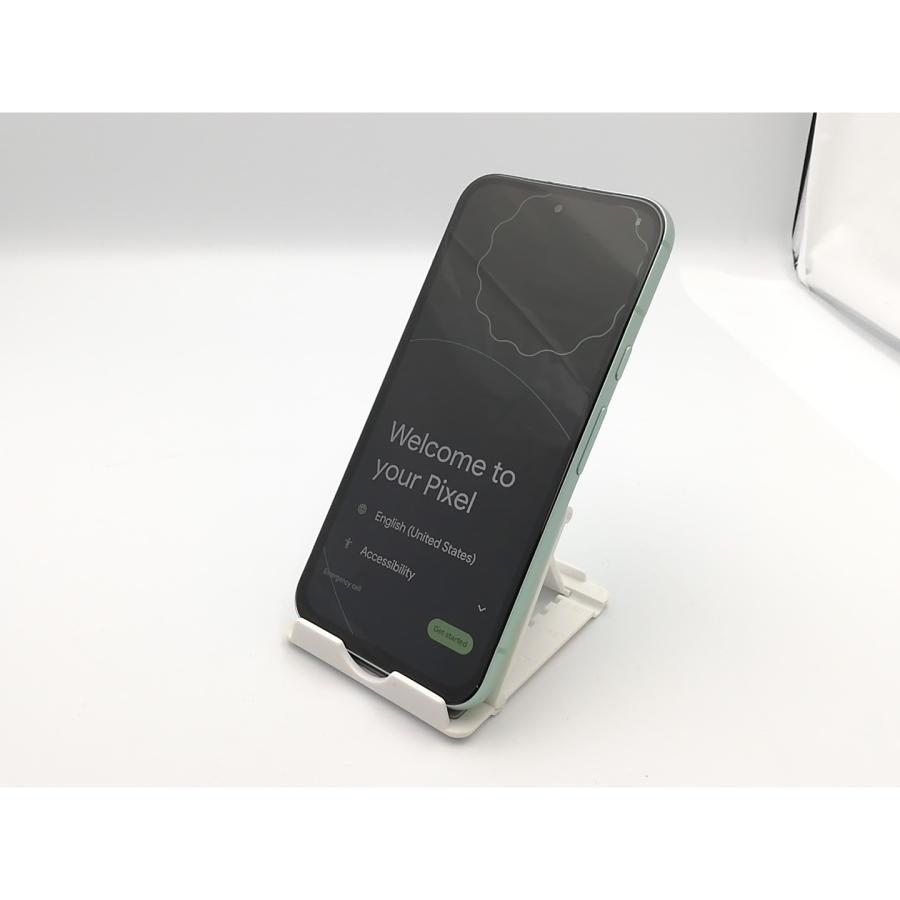 中古】【赤ロム保証あり】Google au 【SIMフリー】 Pixel 8a アロエ