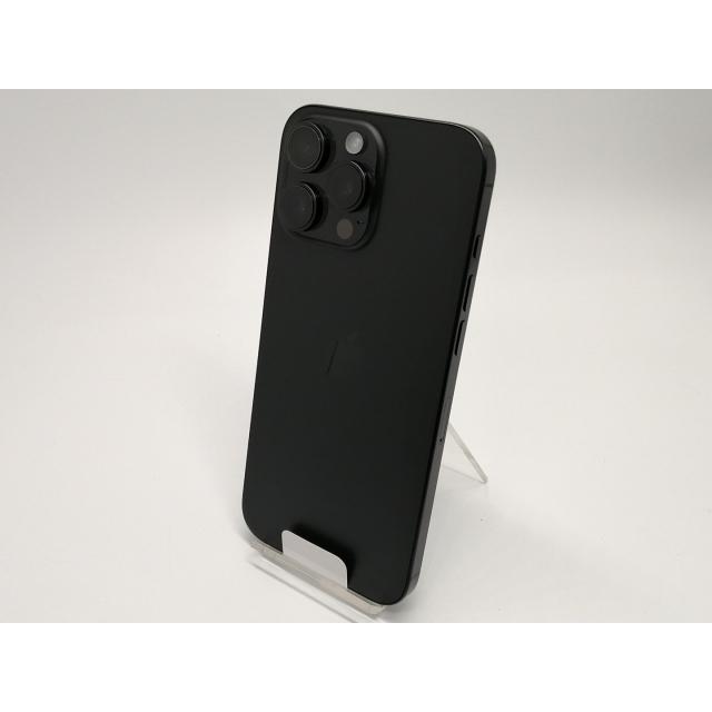 保証期間あり iPhone 16 Pro Max 256GB ブラックチタニウム