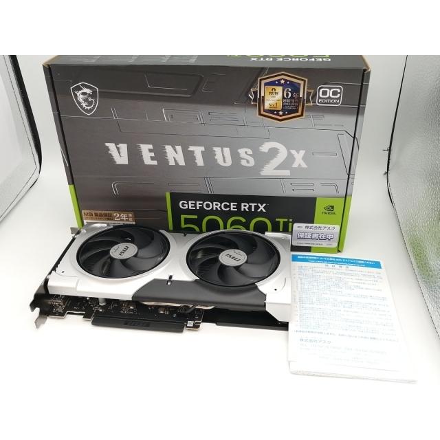 MSI GeForce RTX5060ti 16GB OC 未使用 本体 Amazon | MSI GeForce RTX 5060 Ti 16G SHADOW 2X OC PLUS