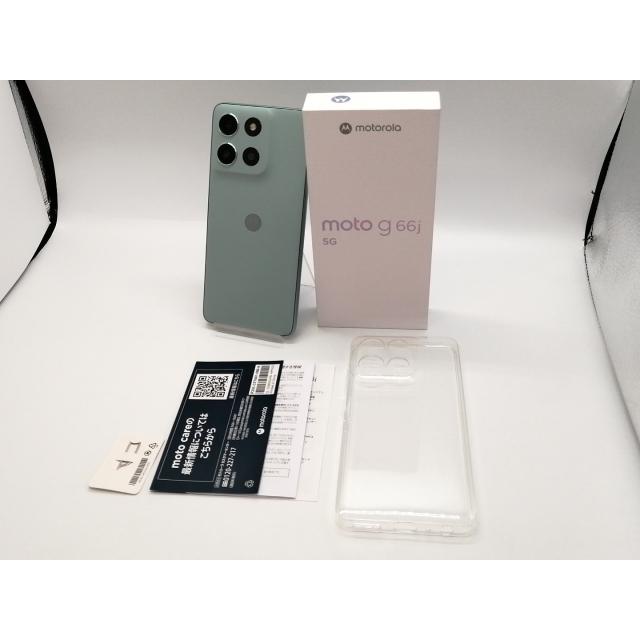 中古】MOTOROLA 国内版 【SIMフリー】 moto g66j 5G 8GB 128GB グレー