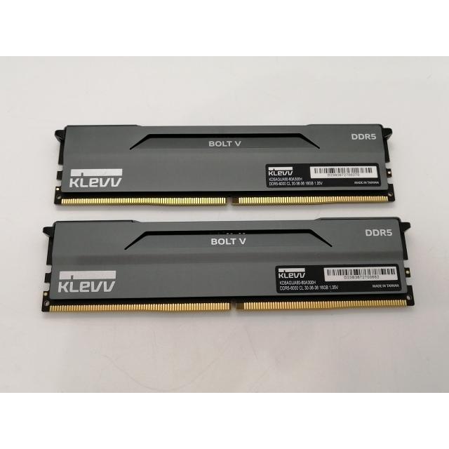 DDR5 6000 32GB(16GB×2) 中古美品 中古】DDR5 16GB 2枚組（合計32GB） DDR5-6000(PC5-48000