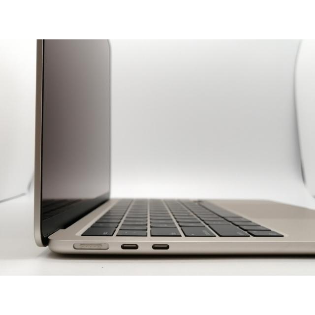 【中古】Apple MacBook Air 13インチ CTO (M2,2022) スターライト M2(CPU:8C/GPU:10C)/16G/512G/67W(70W) AC【小倉駅前】保証期間１ヶ月【ランクA】の画像