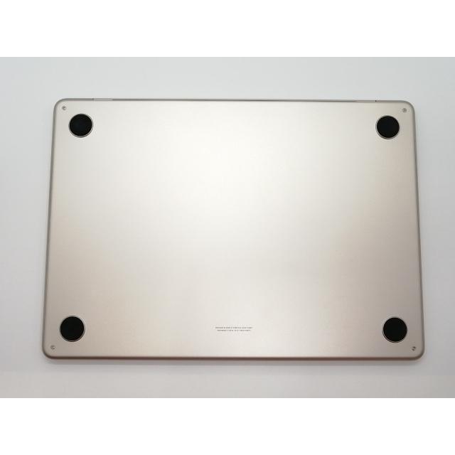 【中古】Apple MacBook Air 13インチ CTO (M2,2022) スターライト M2(CPU:8C/GPU:10C)/16G/512G/67W(70W) AC【小倉駅前】保証期間１ヶ月【ランクA】の画像