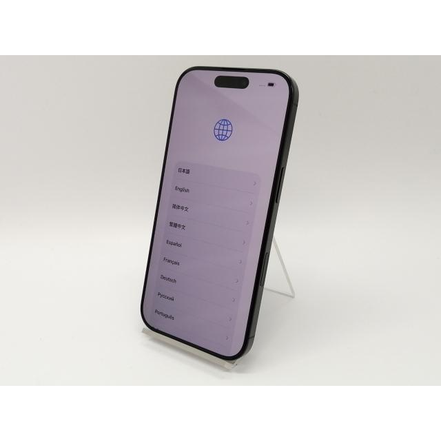【中古】Apple 国内版 【SIMフリー】 iPhone 16 Pro 512GB ブラックチタニウム MYN43J/A【小倉駅前】保証期間１ヶ月【ランクA】の画像