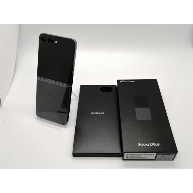 中古】SAMSUNG docomo 【SIMフリー】 Galaxy Z Flip5 グラファイト 8GB