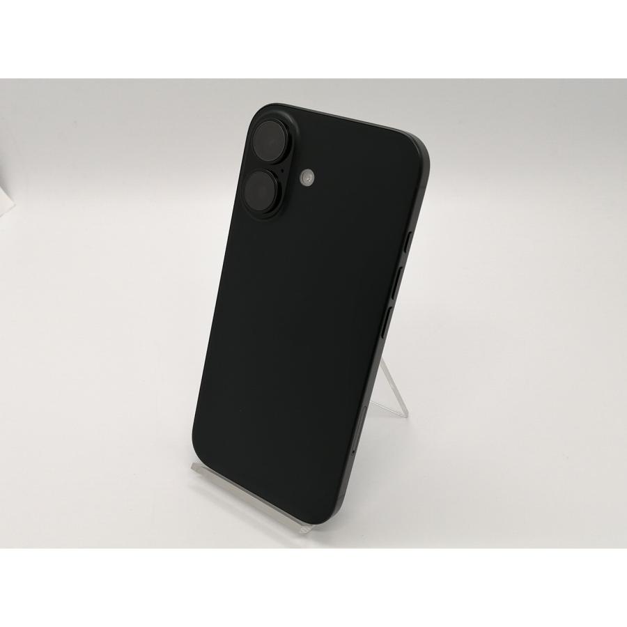 中古】Apple docomo 【SIMフリー】 iPhone 16 128GB ブラック MYDQ3J/A 