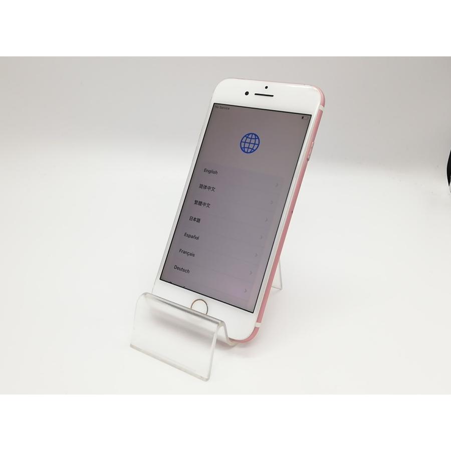 中古】Apple SoftBank 【SIMロック解除済み】 iPhone 7 32GB ローズ
