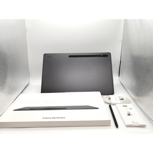 【中古】国内版 【Wi-Fi】 Galaxy Tab S8 Ultra SM-X900NZAGXJP グラファイト 【Snapdragon 8 Gen 1/12GB/256GB】【小倉駅前】保証期間１ヶ月【ランクA】の画像