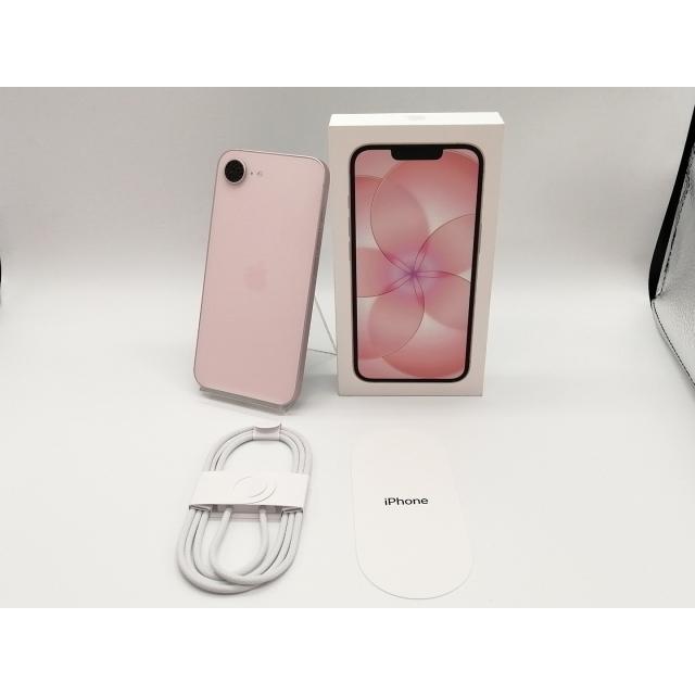 【中古】Apple 楽天モバイル 【SIMフリー】 iPhone 17e 256GB ソフトピンク MHRQ4J/A【小倉駅前】保証期間１ヶ月【ランクA】の画像