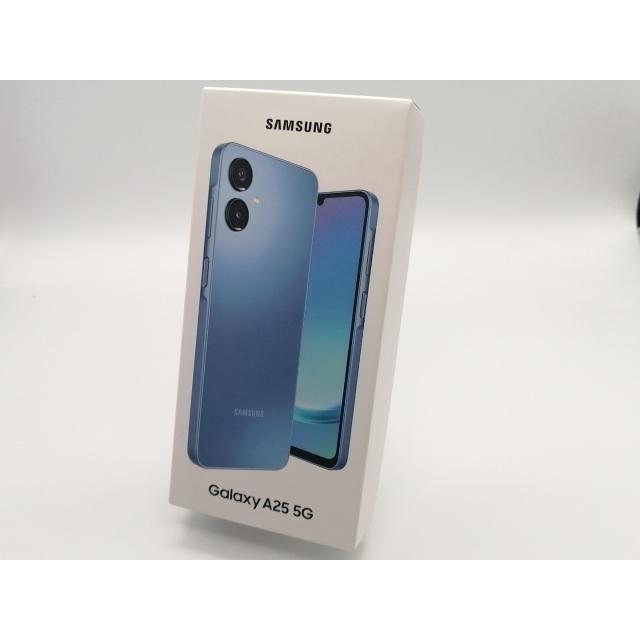未使用】SAMSUNG au 【SIMフリー】 Galaxy A25 5G ブルー 4GB 64GB 