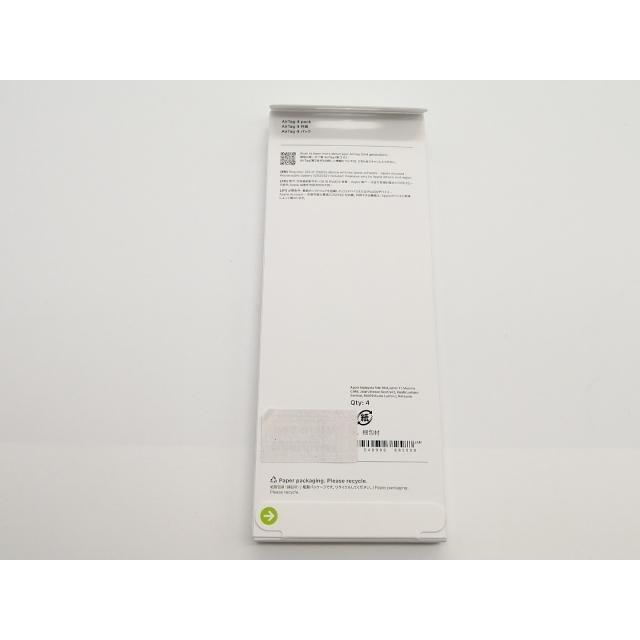 【未使用】Apple AirTag（第2世代） 4パック MFEA4ZP/A【小倉駅前】保証期間１週間_1