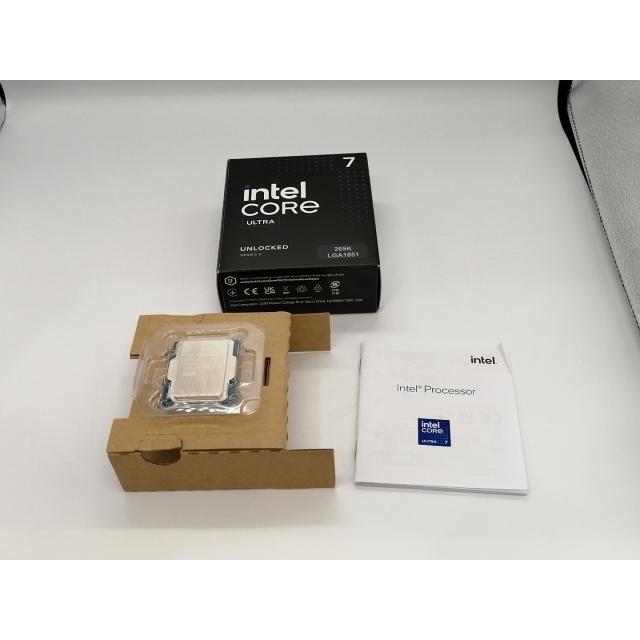【中古】Intel Core Ultra 7 265K(3.9GHz) Box LGA1851/20C(P:8C/E:12C)/20T/L3 30M/Intel Graphics/PBP125W【小倉駅前】言いはなつ継続期間１週