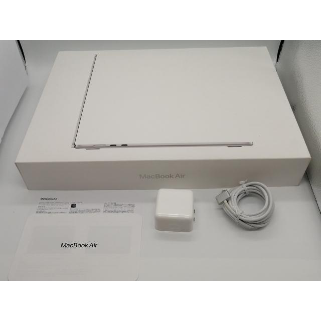 【中古】Apple MacBook Air 15インチ (M4,2025) M4(CPU:10C/GPU:10C) 16GB/256GB シルバー MW1G3J/A【小倉駅前】保証期間１ヶ月【ランクA】の画像