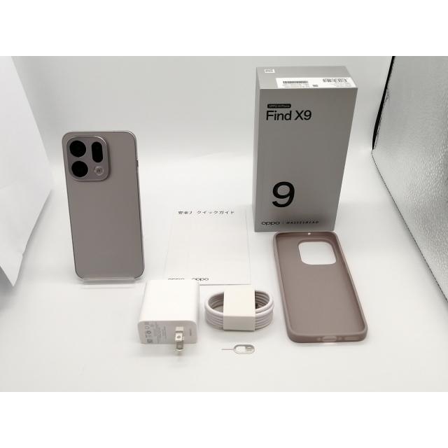OPPO Find X9 国内版 16GB/512GB チタニウムグレー 中古】Oppo 国内版 【SIMフリー】 OPPO Find X9 チタニウムグレー 16GB