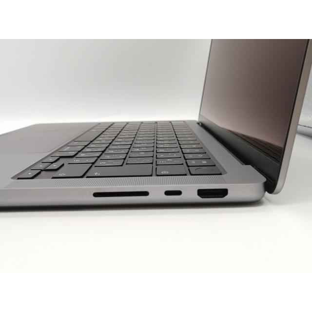 【中古】Apple MacBook Pro 14インチ M1 Pro(CPU:8C/GPU:14C) 16GB/512GB スペースグレイ MKGP3J/A (14インチ, 2021)【小倉駅前】保証期間１ヶ月【ランクB】の画像